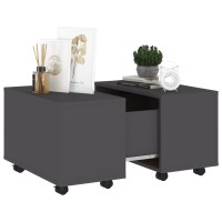 vidaXL Coffee Table Gray 23.6