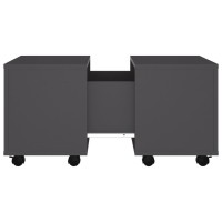 vidaXL Coffee Table Gray 23.6