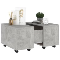 vidaXL Coffee Table Concrete Gray 23.6