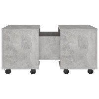 vidaXL Coffee Table Concrete Gray 23.6