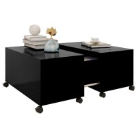 vidaXL Coffee Table Black 29.5