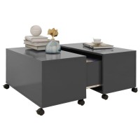 vidaXL Coffee Table Gray 29.5