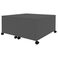 vidaXL Coffee Table Gray 29.5