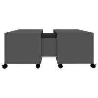 vidaXL Coffee Table Gray 29.5