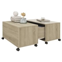 vidaXL Coffee Table Sonoma Oak 29.5