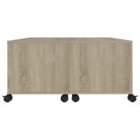 vidaXL Coffee Table Sonoma Oak 29.5