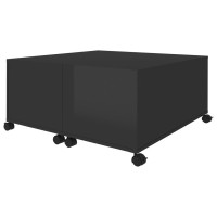 vidaXL Coffee Table High Gloss Black 29.5