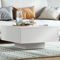 vidaXL Coffee Table White 23.6