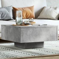 vidaXL Coffee Table Concrete Gray 23.6