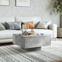 vidaXL Coffee Table Concrete Gray 23.6