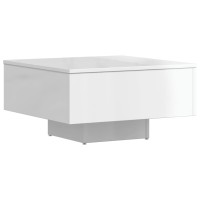 vidaXL Coffee Table High Gloss White 23.6