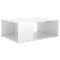 vidaXL Coffee Table High Gloss White 35.4