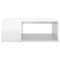 vidaXL Coffee Table High Gloss White 35.4