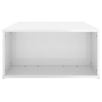 vidaXL Coffee Table High Gloss White 35.4