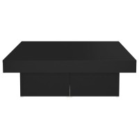 vidaXL Coffee Table Black 35.4