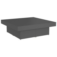 vidaXL Coffee Table Gray 35.4