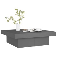 vidaXL Coffee Table Gray 35.4