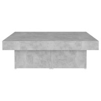 vidaXL Coffee Table Concrete Gray 35.4