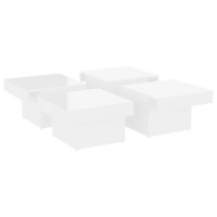 vidaXL Coffee Table High Gloss White 35.4