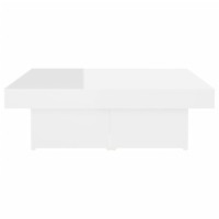 vidaXL Coffee Table High Gloss White 35.4