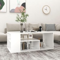 vidaXL Coffee Table White 39.4