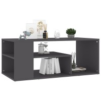 vidaXL Coffee Table Gray 39.4