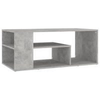 vidaXL Coffee Table Concrete Gray 39.4