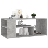 vidaXL Coffee Table Concrete Gray 39.4