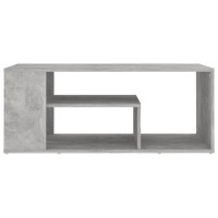 vidaXL Coffee Table Concrete Gray 39.4