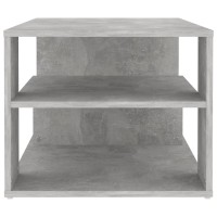 vidaXL Coffee Table Concrete Gray 39.4