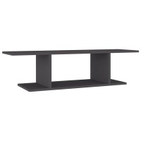 vidaXL Wall Mounted TV Stand Gray 40.6