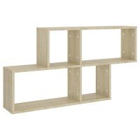 vidaXL Wall Shelf Sonoma Oak 39.4