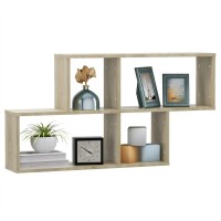 vidaXL Wall Shelf Sonoma Oak 39.4