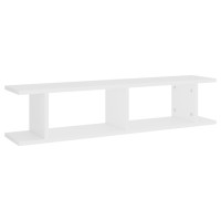 vidaXL Wall Shelves 2 pcs White 35.4