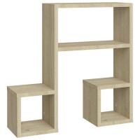 vidaXL Wall Shelves 2 pcs Sonoma Oak 19.7