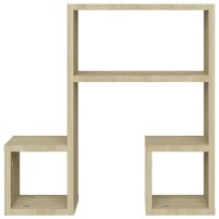 vidaXL Wall Shelves 2 pcs Sonoma Oak 19.7