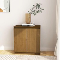 vidaXL Side Cabinet Honey Brown 23.6