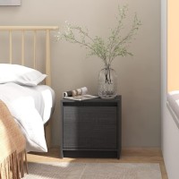 vidaXL Bedside Cabinet Gray 15.7