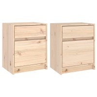 vidaXL Bedside Cabinets 2 pcs 15.7