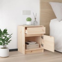 vidaXL Bedside Cabinets 2 pcs 15.7