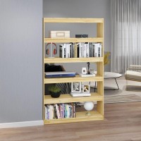 Vidaxl Book Cabinet/Room Divider 39.4X11.8X65.9 Solid Wood Pine