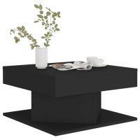vidaXL Coffee Table Black 22.4