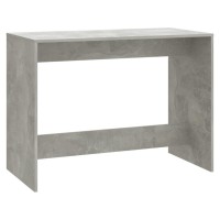 vidaXL 3 Piece Dining Set Concrete Gray Engineered Wood