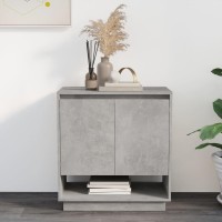 Vidaxl Sideboard Concrete Gray 27.6X16.1X29.5 Engineered Wood