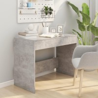 Vidaxl Desk Concrete Gray 39.8X19.7X30.1 Engineered Wood