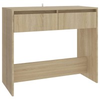 Vidaxl Console Table Sonoma Oak 35X16.1X30.1 Engineered Wood