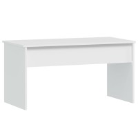 Vidaxl Coffee Table White 40.2X19.9X20.7 Engineered Wood