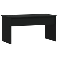 Vidaxl Coffee Table Black 40.2X19.9X20.7 Engineered Wood