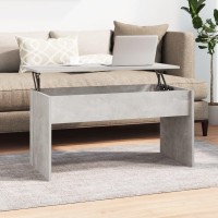 Vidaxl Coffee Table Concrete Gray 40.2X19.9X20.7 Engineered Wood
