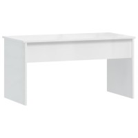 Vidaxl Coffee Table High Gloss White 40.2X19.9X20.7 Engineered Wood